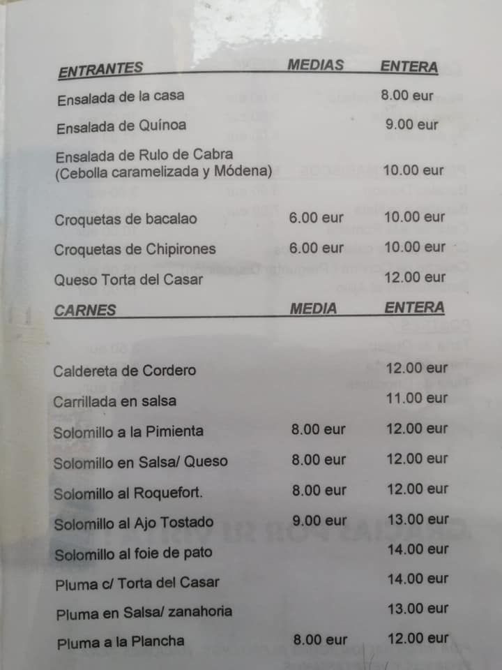Carta deCasa Rosendo Badajoz
