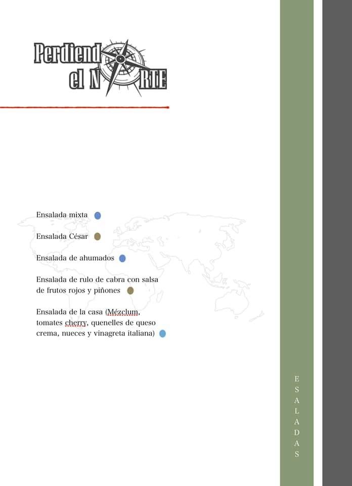 Carta dePerdiendo el Norte Badajoz