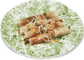 PAQUETITOS DE PATO CRUJIENTE CON SALSA DE CIRUELA en 