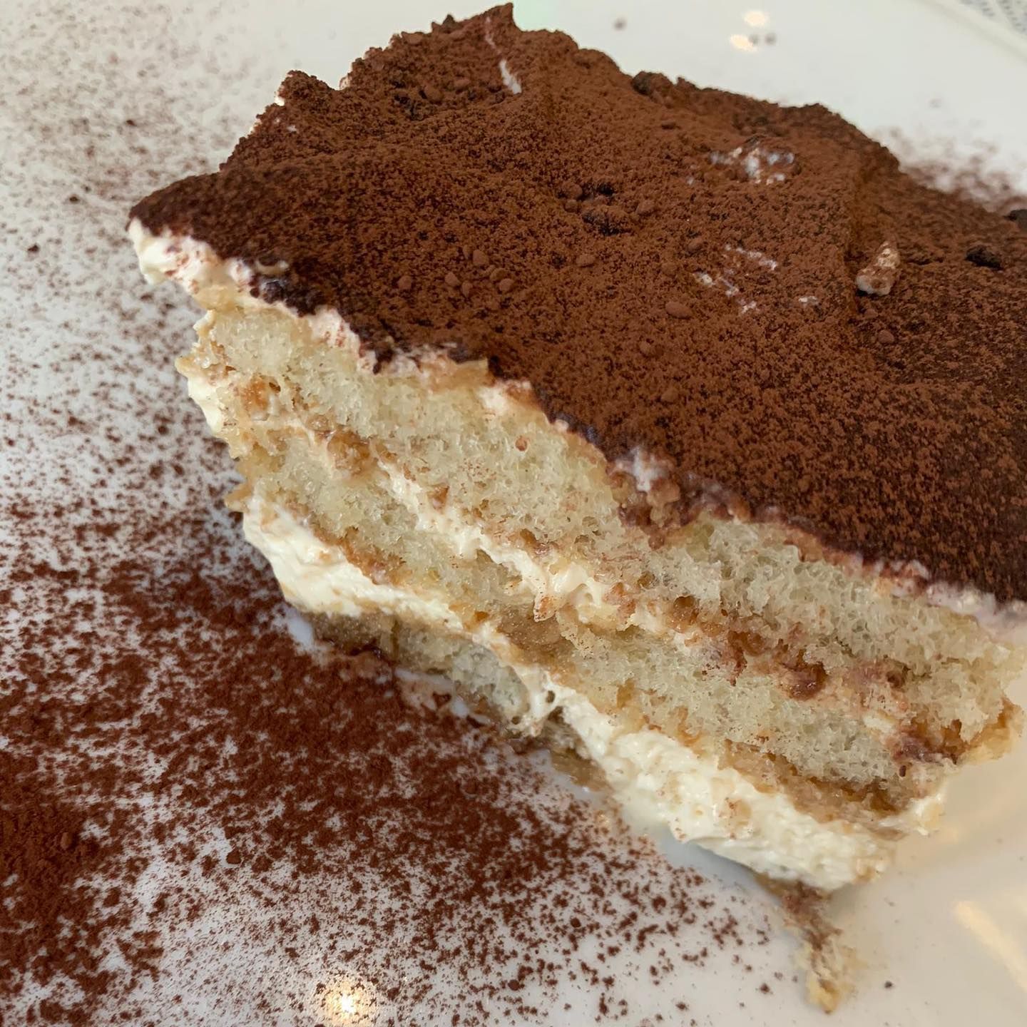 Tiramisú con mascarpone en 
