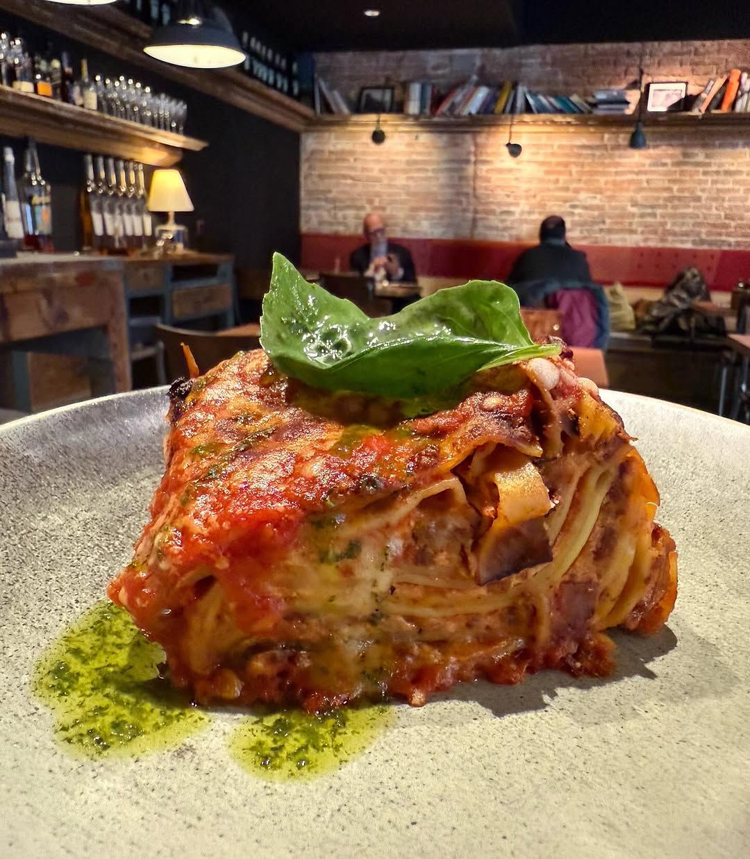 LASAGNA AL RAGÙ Y RICOTTA en 