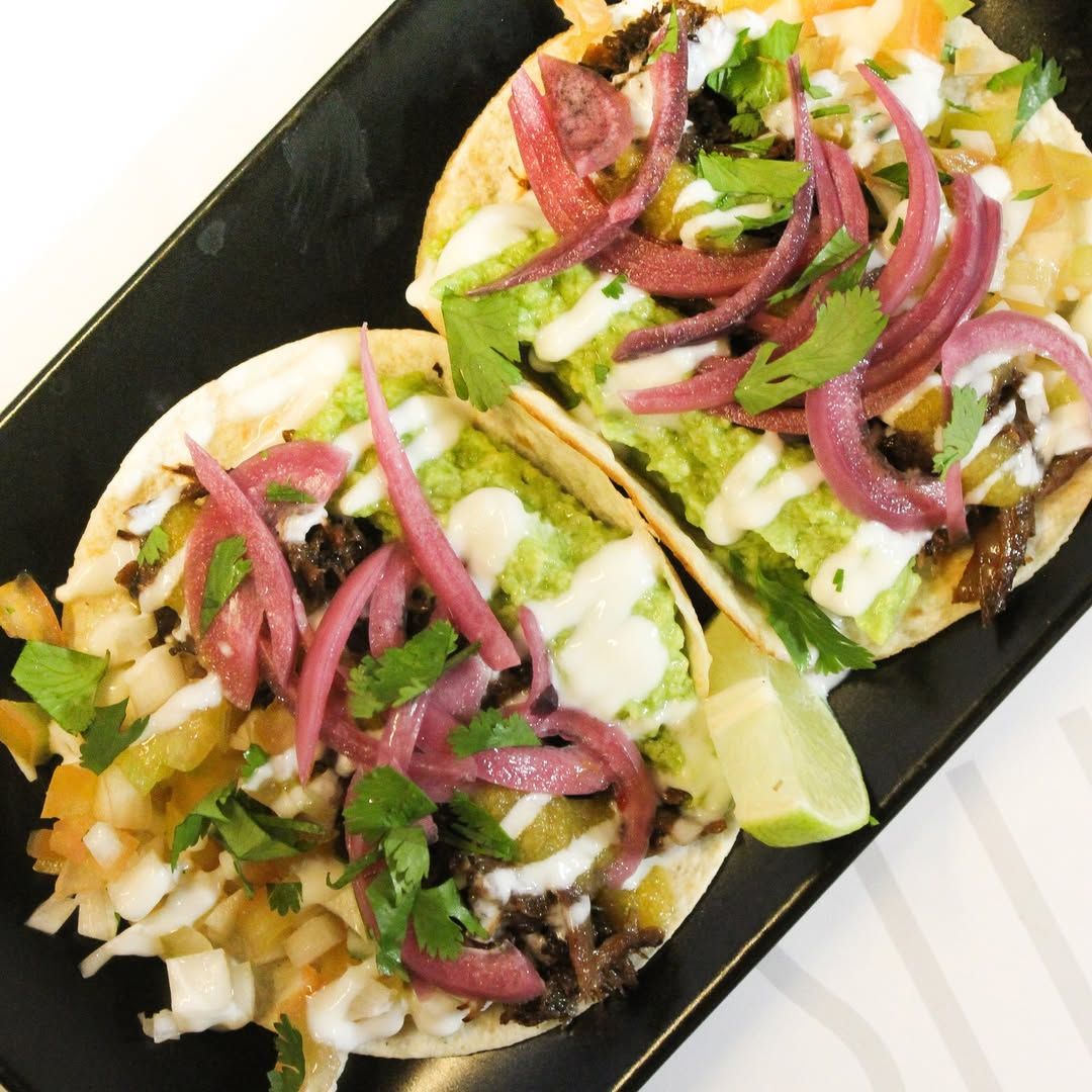 Tacos mexicanos de ternera en 