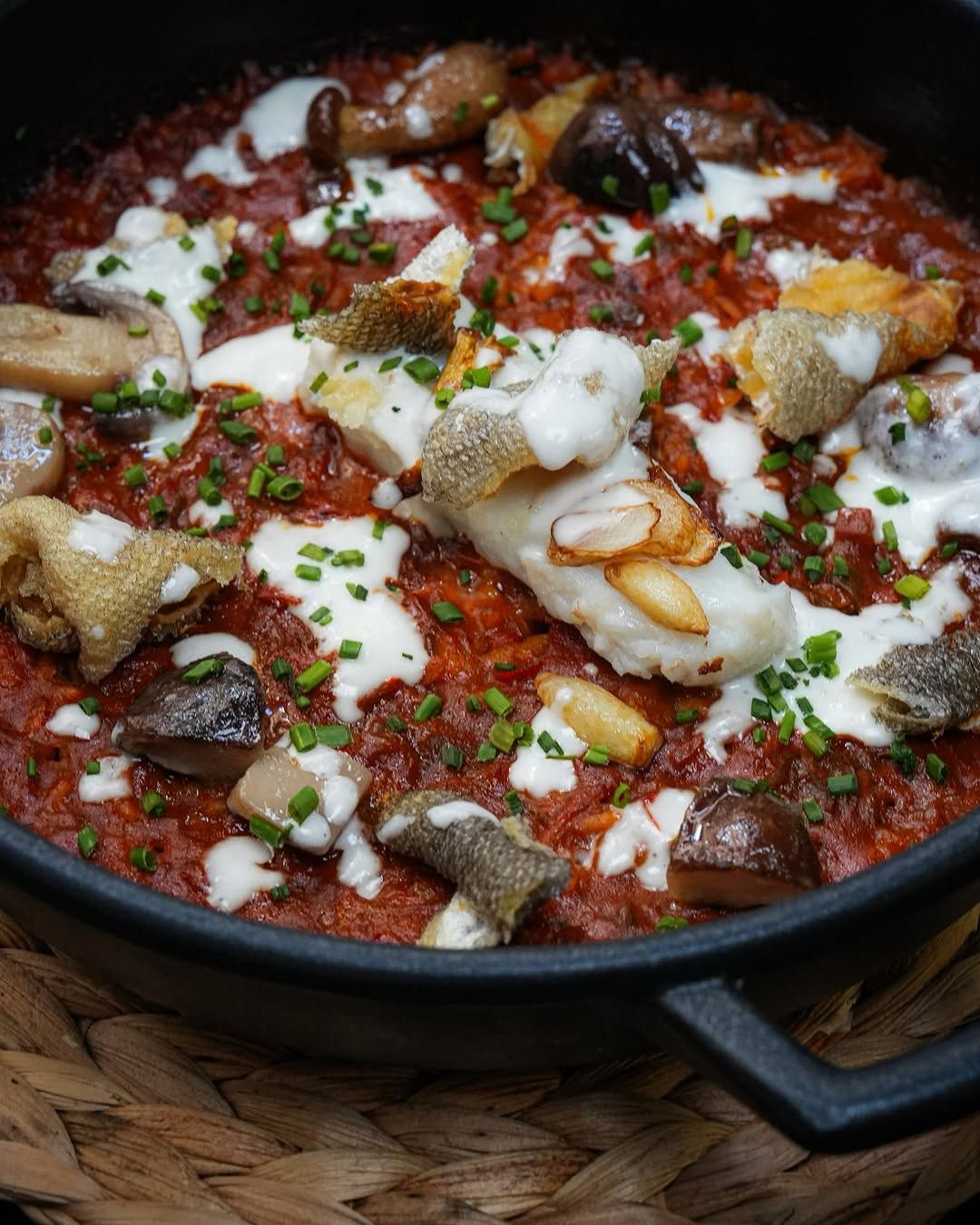 Arroz de bacalao al pilpil en 