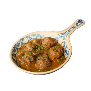 Albóndigas a la Jardinera en 