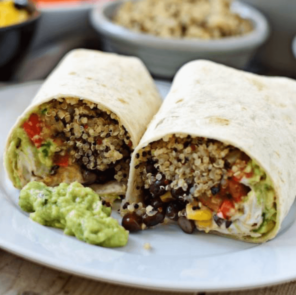 Hummus y Quinoa en 