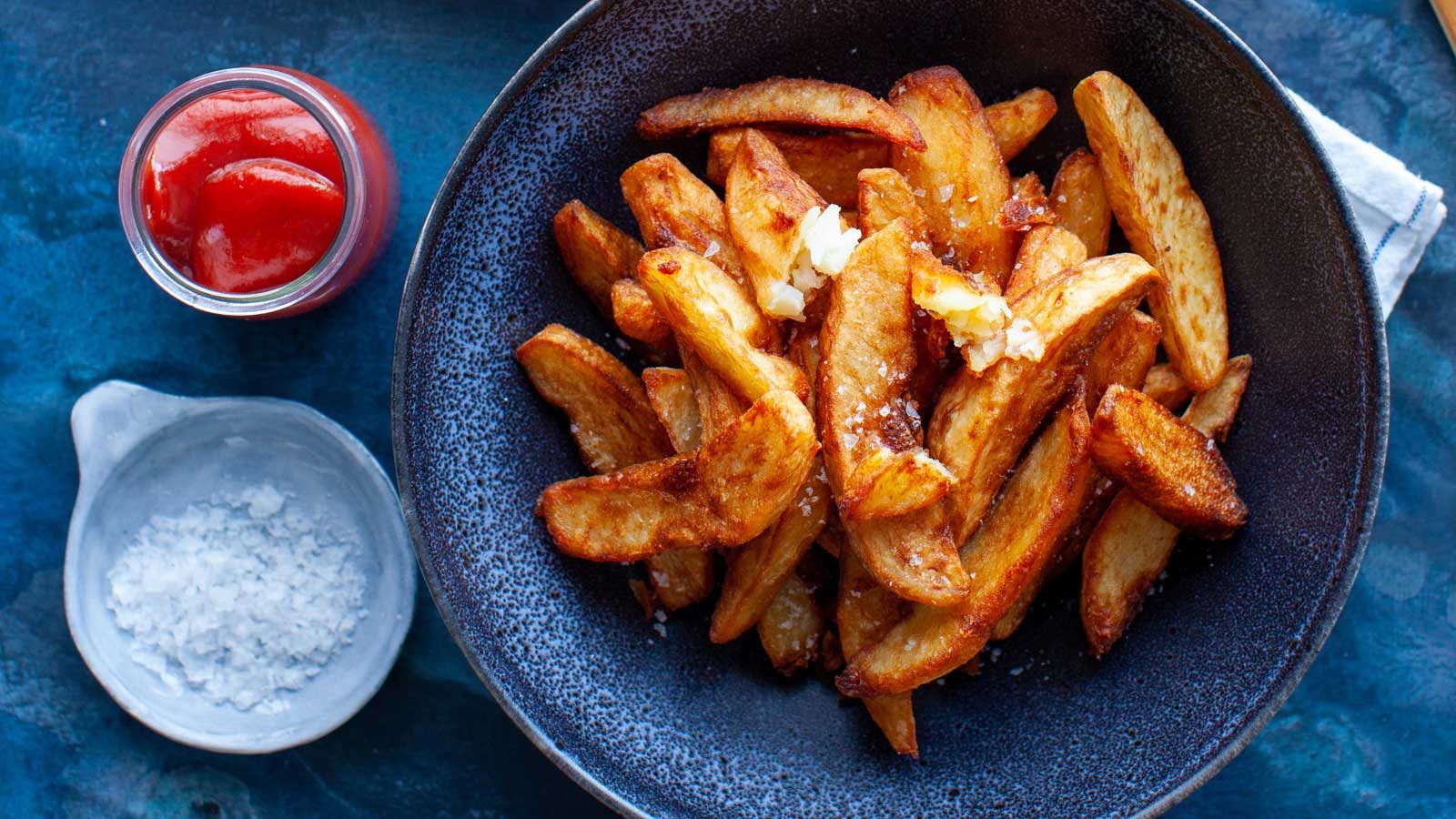 Patatas Fritas en 3 cocciones en Barcelona