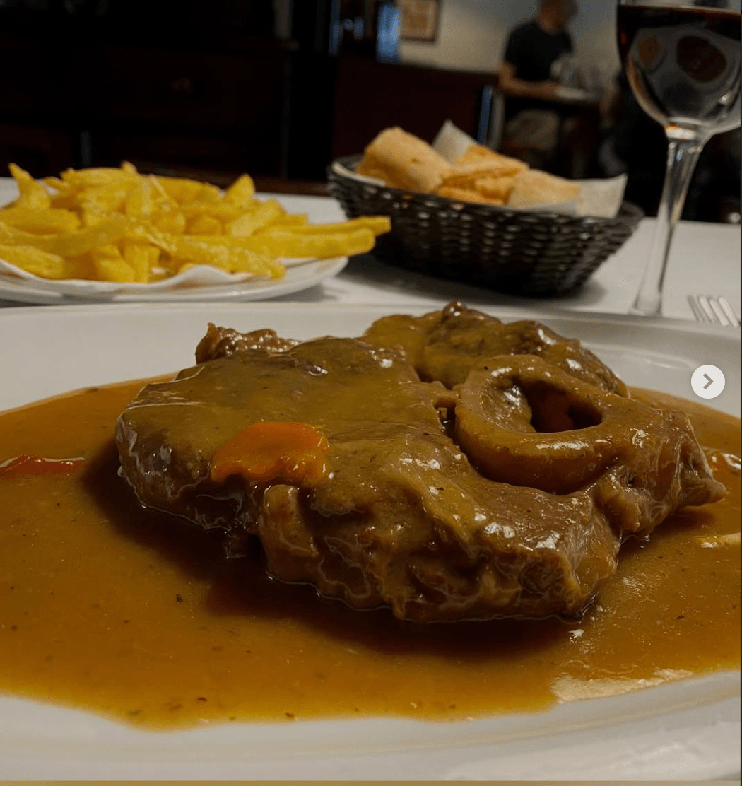 osso-bucco de ternera en Barcelona