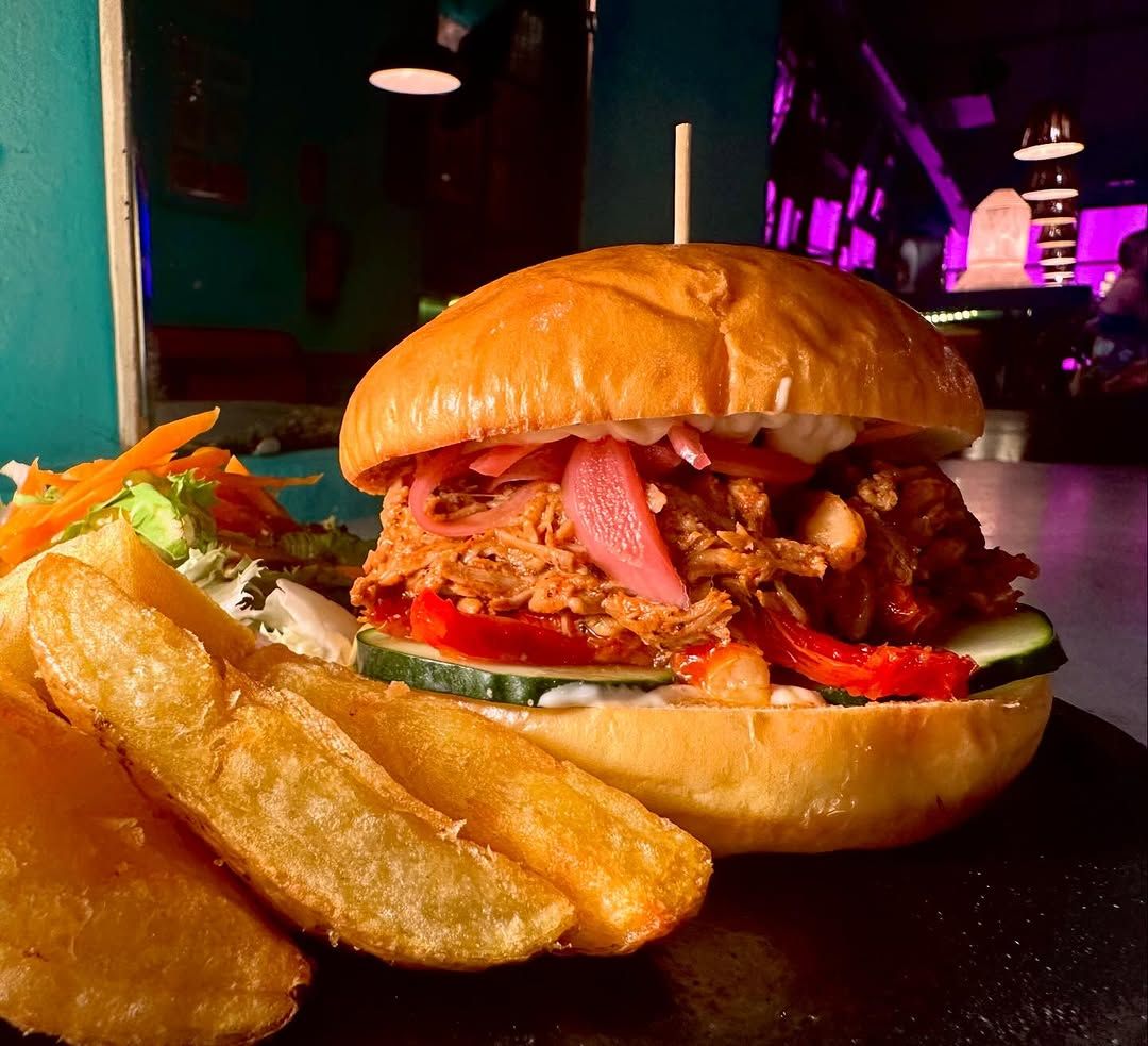 Pulled Pork Burger en 