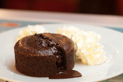 Volcán de Chocolate en 