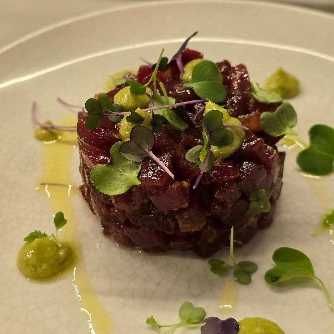 Steak tartar de filet de vaca en 