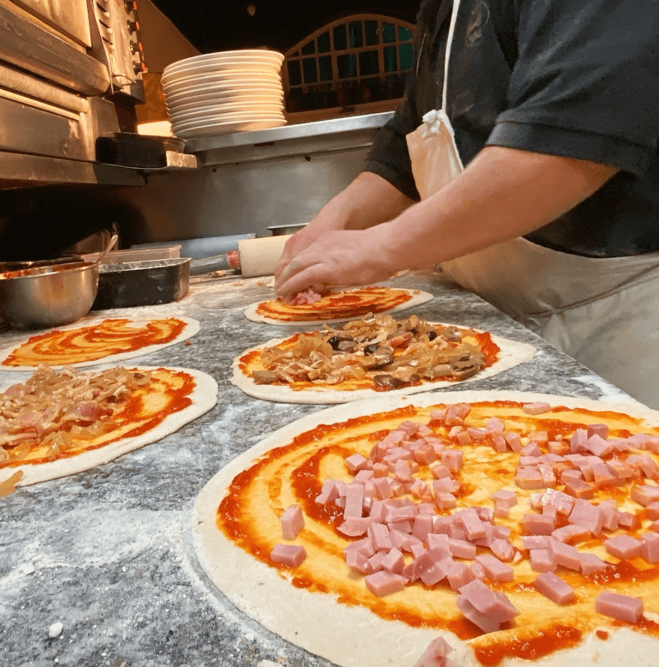 PIZZA Prosciutto en 