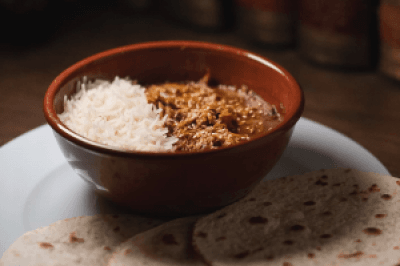 Pollo al Hot-Mole en 