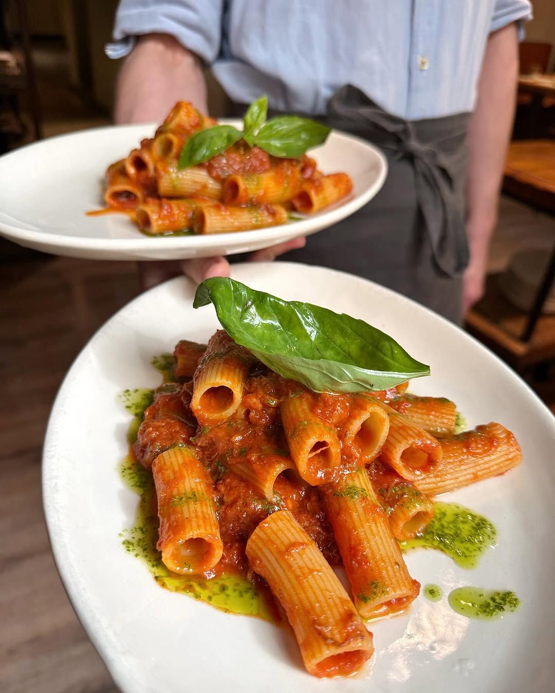 RIGATONI ALL' AMATRICIANA en 