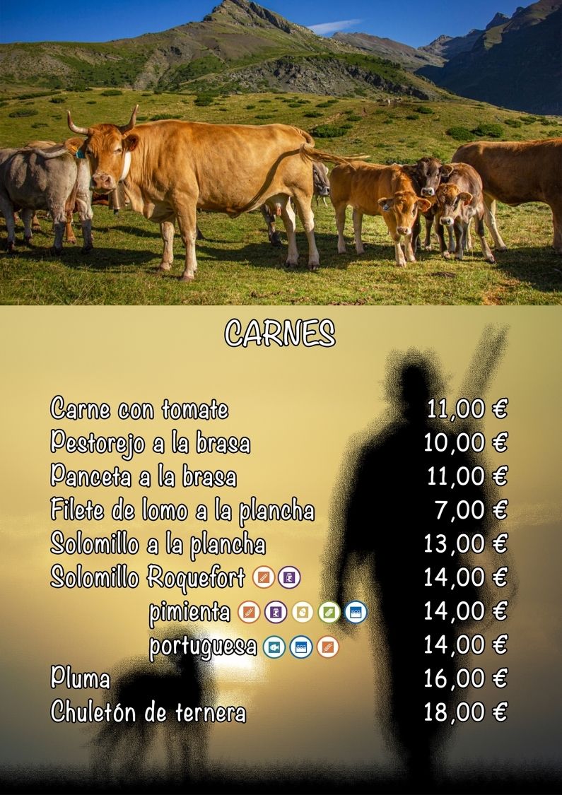 Carta deRestaurante Agustín Badajoz