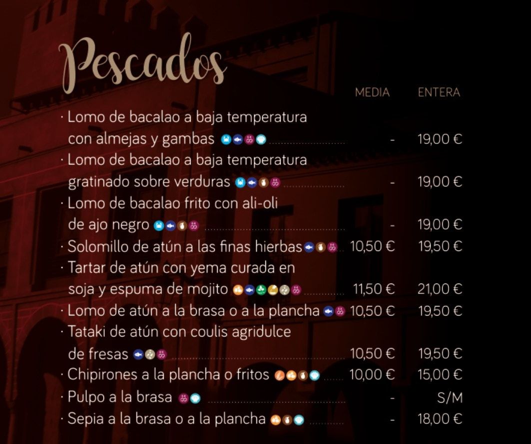 Carta deLa Casona Alta Badajoz