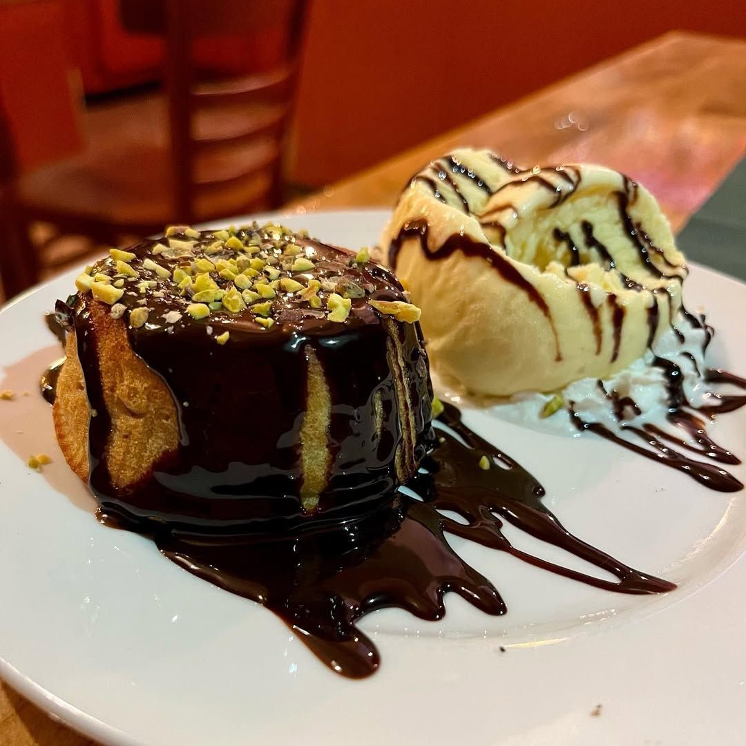  Coulant de chocolate y pistacho en 