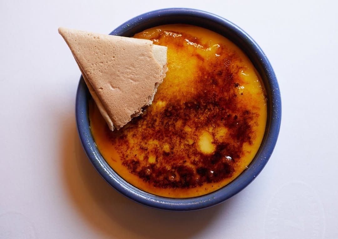 Crema Catalana con canela en 