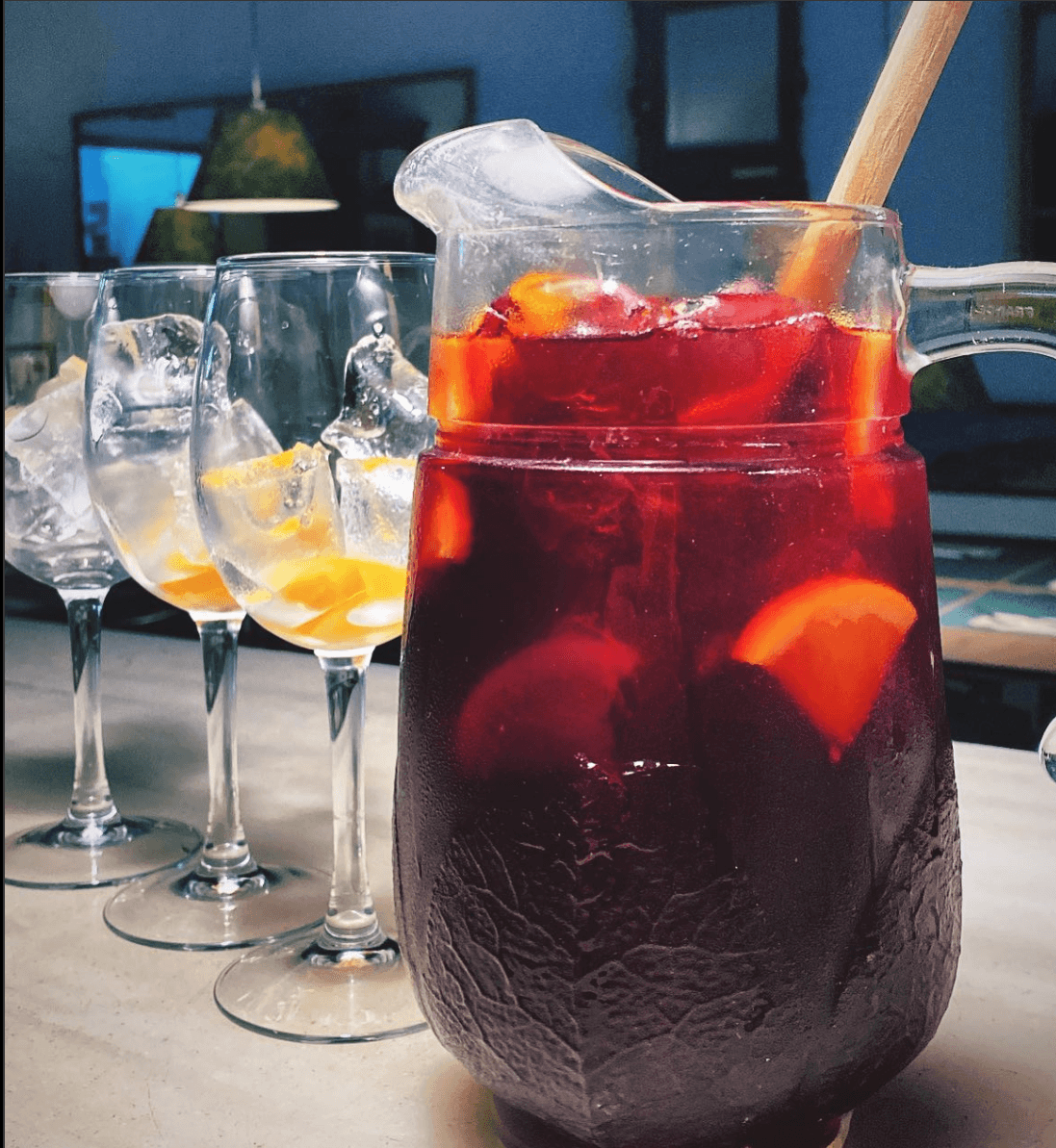 Sangría de Vino Negro en 