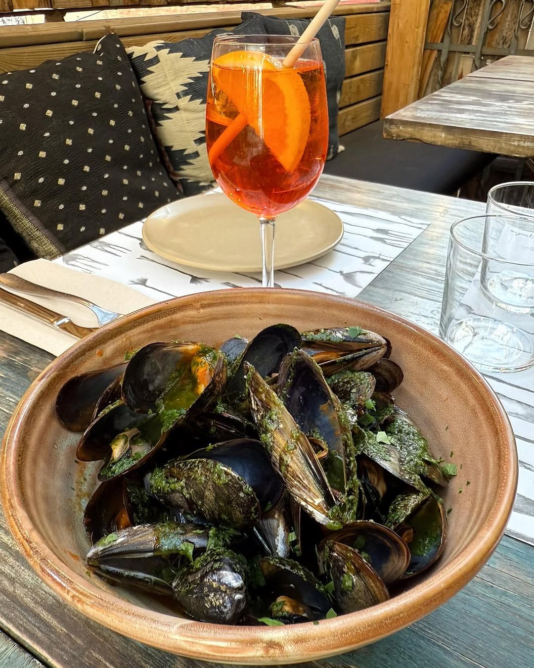 MEJILLONES A LA LIVORNESE en 