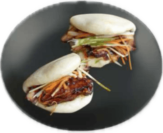 Bun bao pato crujiente (2U) en 
