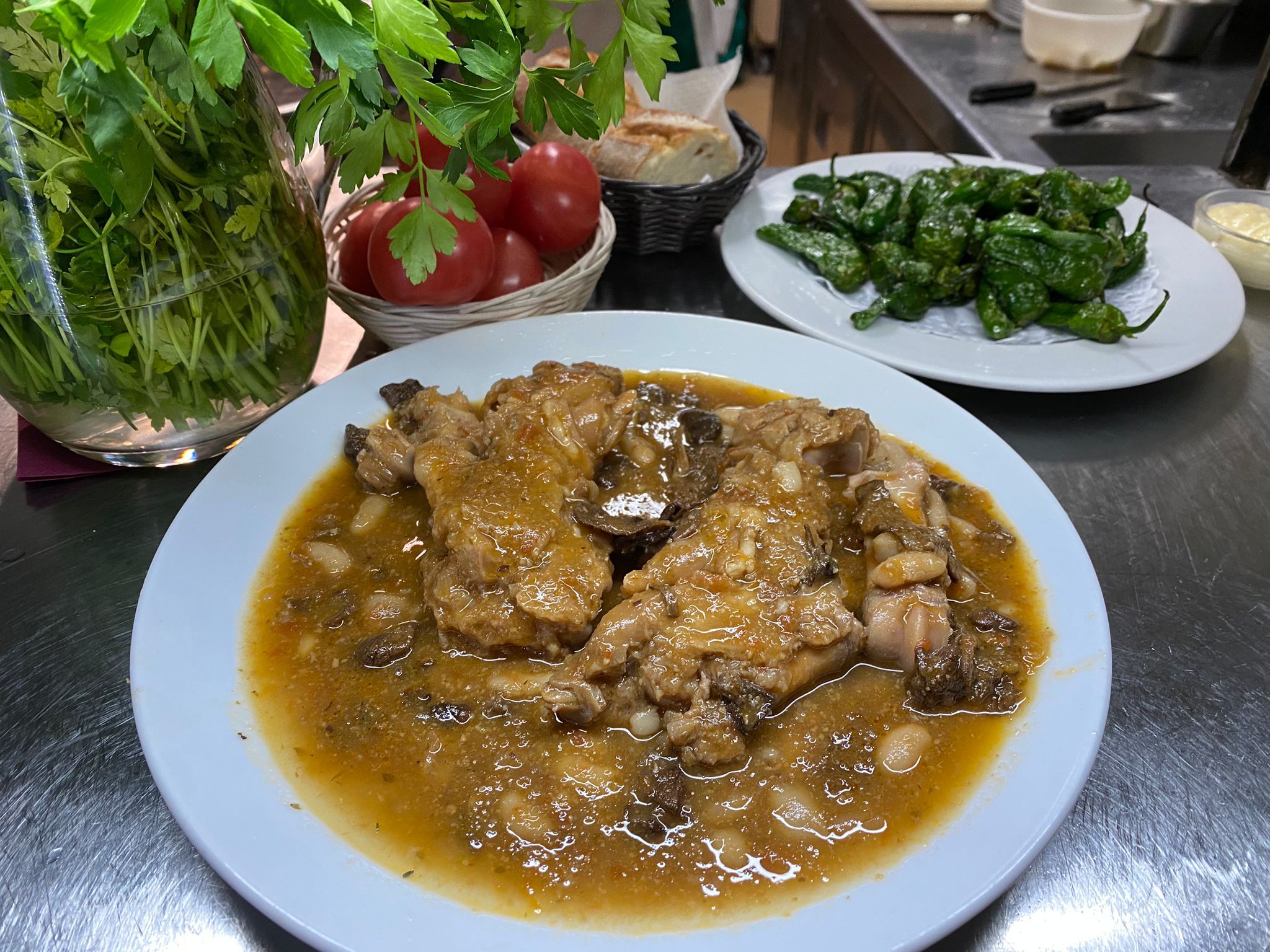 pies de cerdo a  la catalana en Barcelona