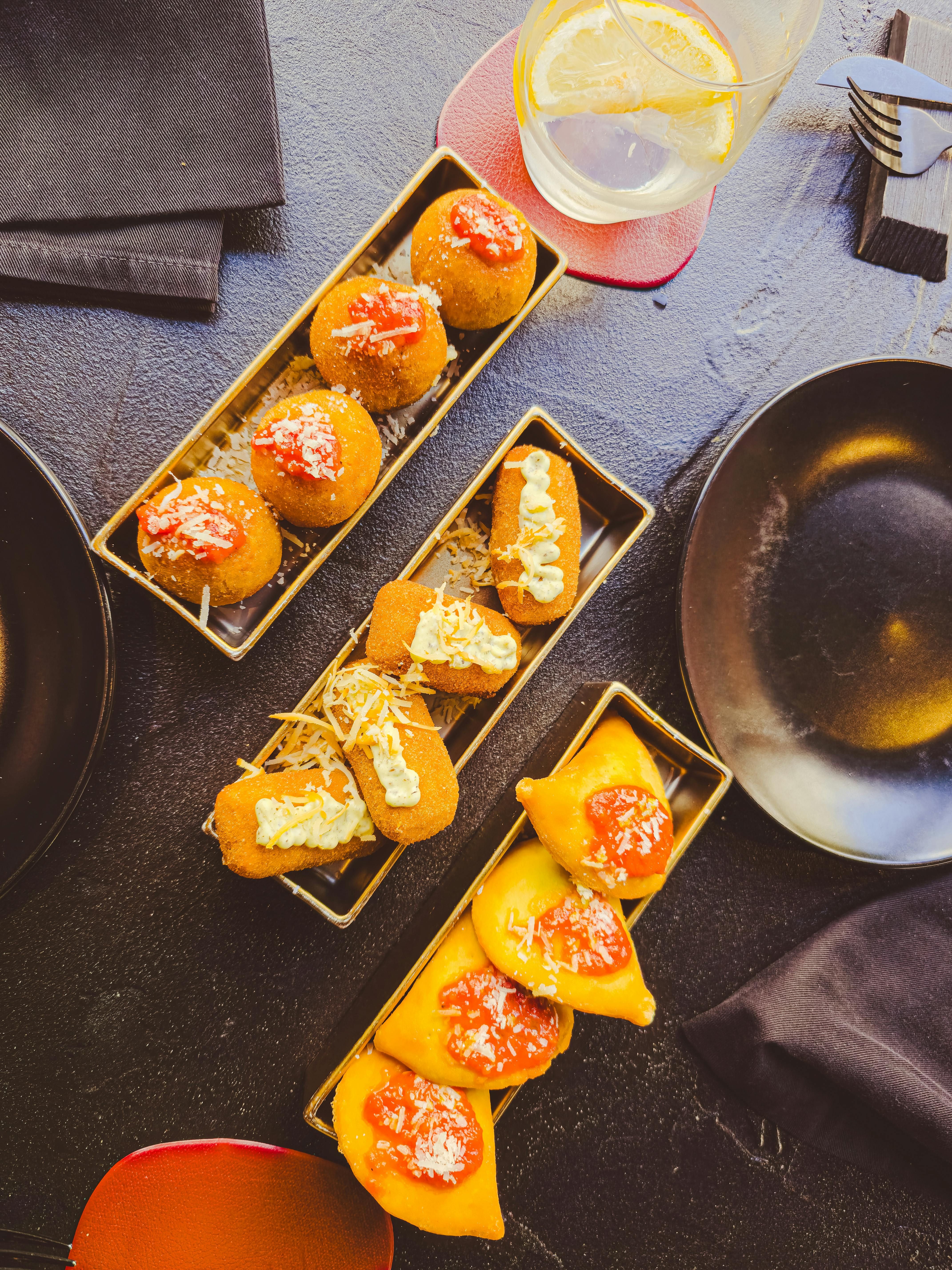 Surtido de croquetas en 