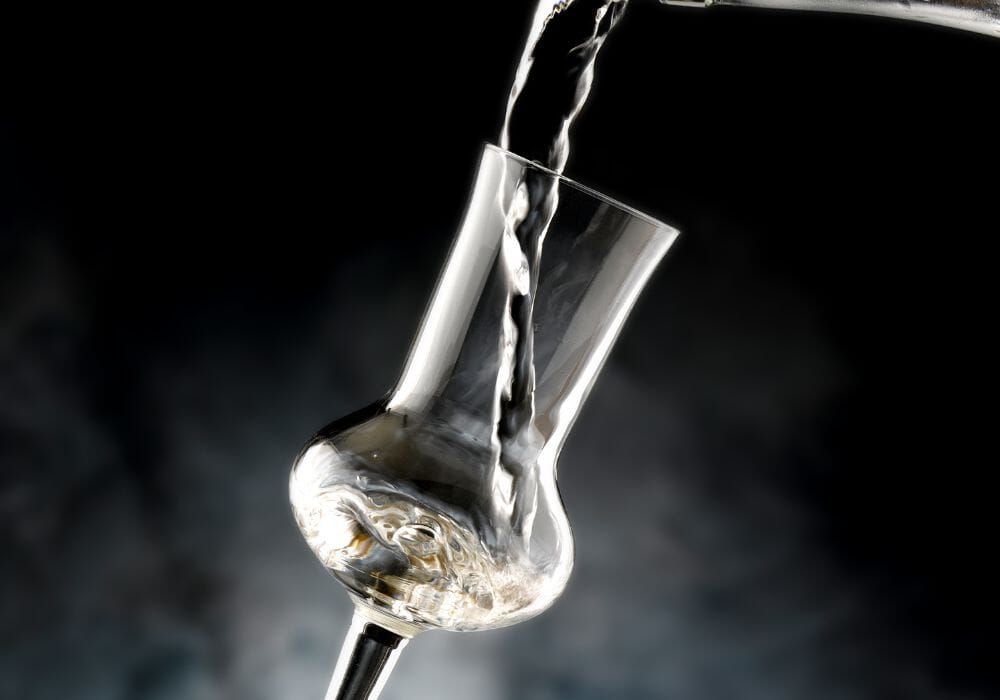 grappa bianca en Monasterace