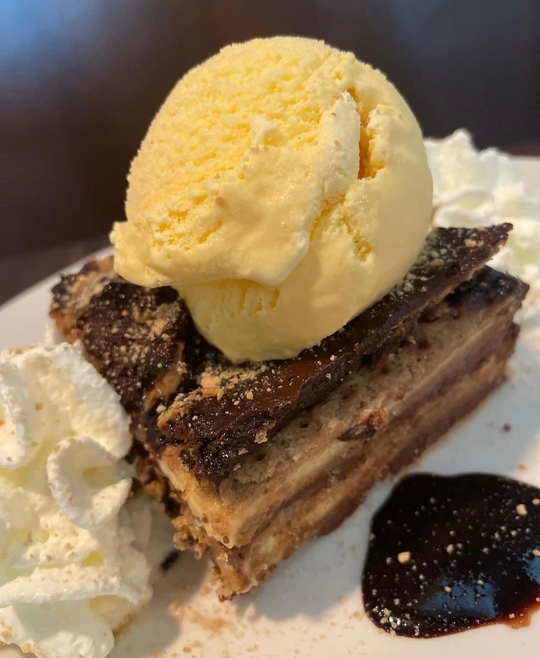 TARTA DE GALLETAS DE LA ABUELA CON HELADO DE VAINILLA en Badajoz