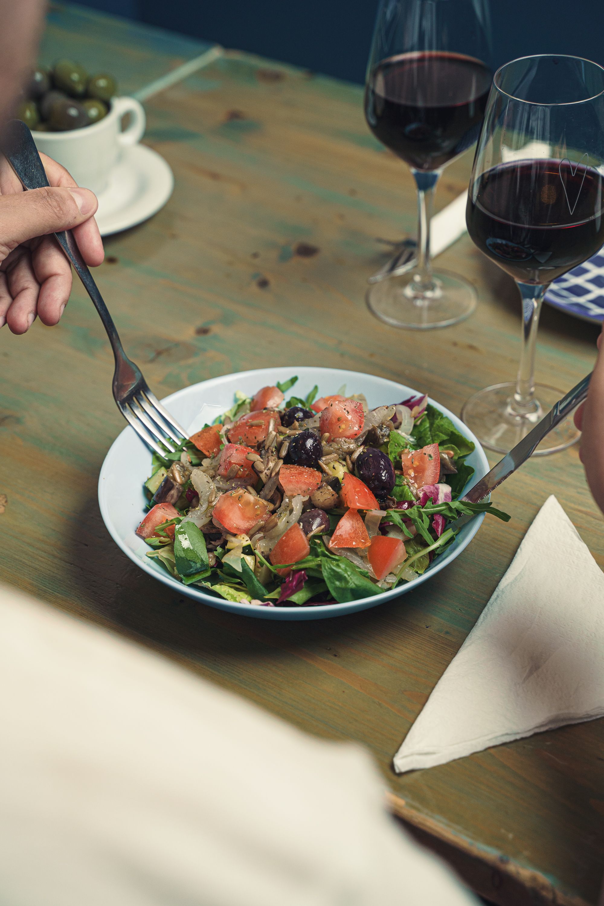 Ensalada de la casa en 