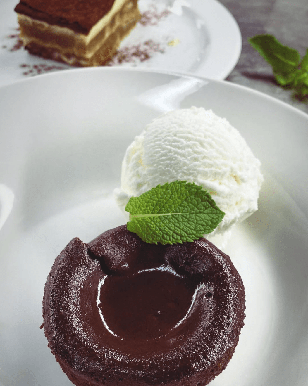 Coulant de chocolate en 