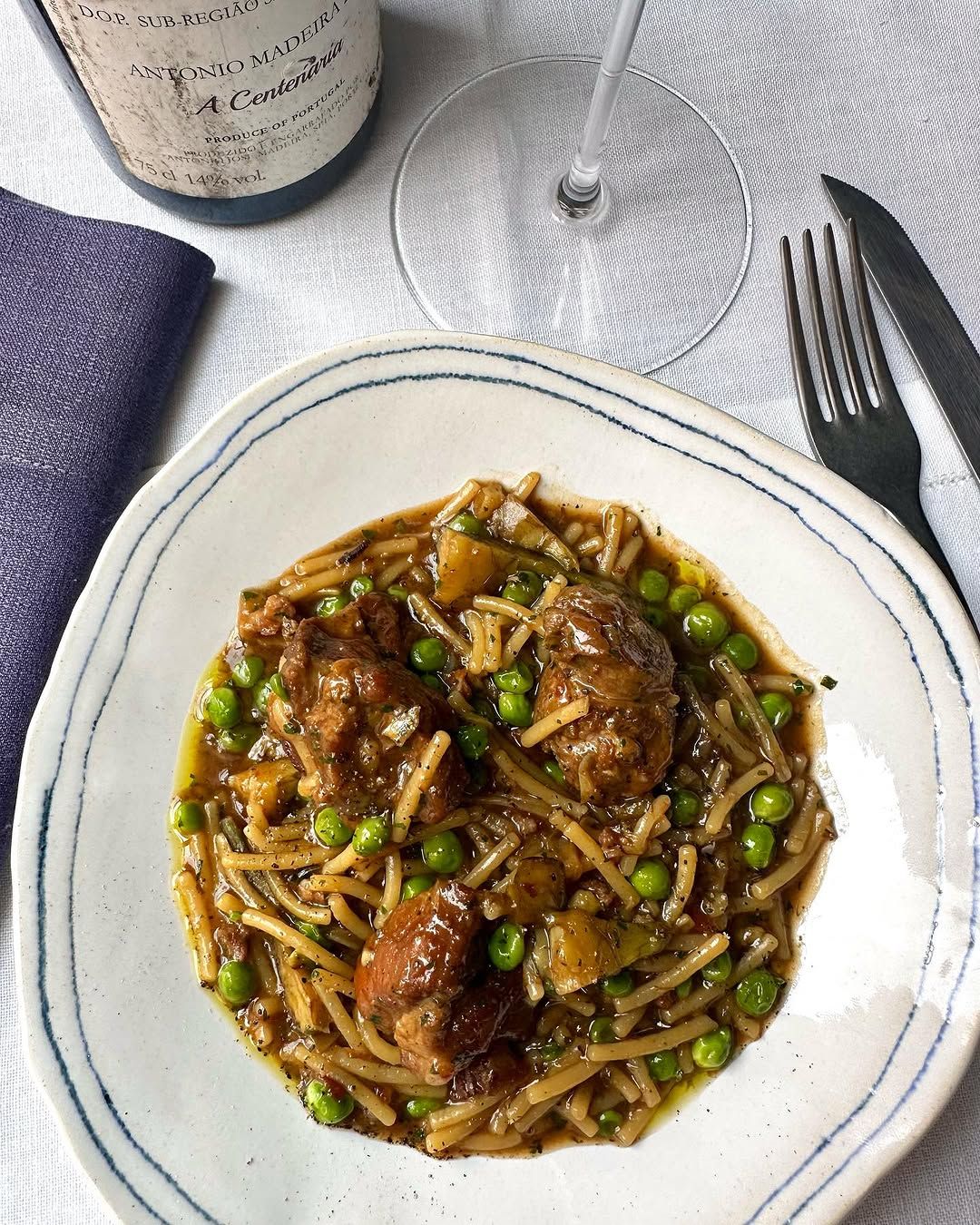 Fideos a la cassola con costilla en 