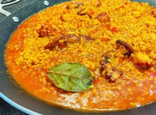 Arroz meloso de pulpo en 