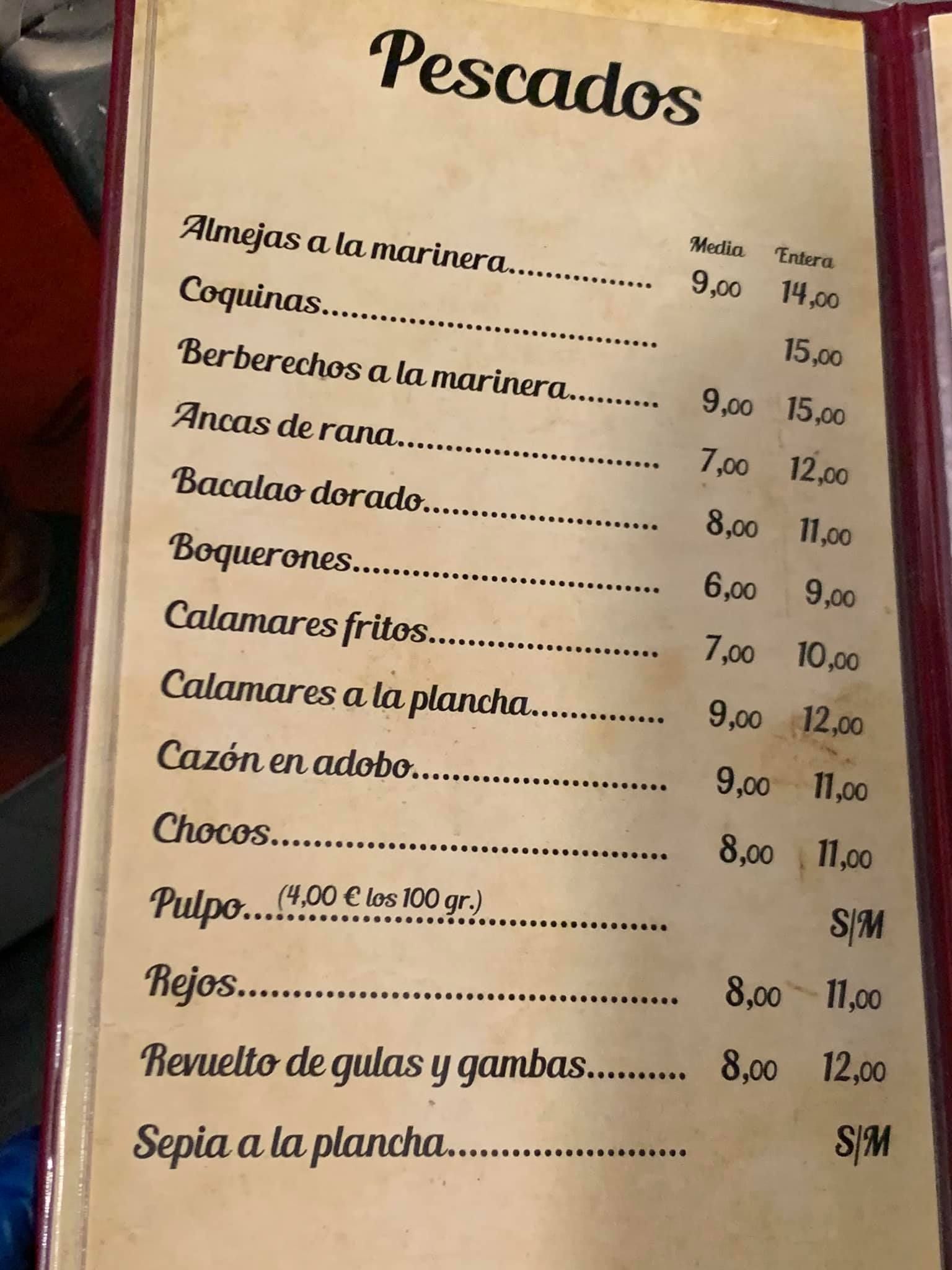 Carta deLa apuesta de pilo Badajoz