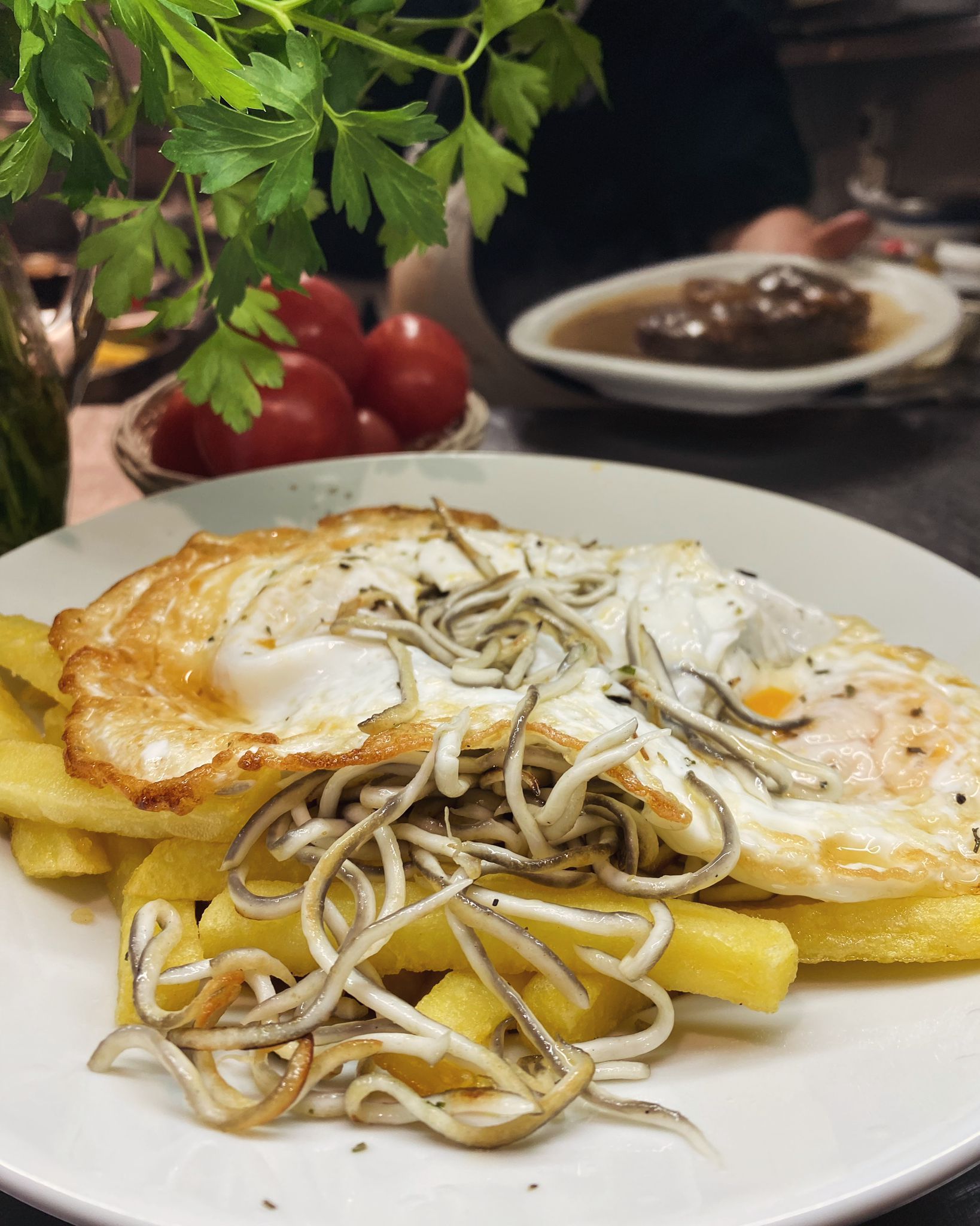 2 huevos fritos en 