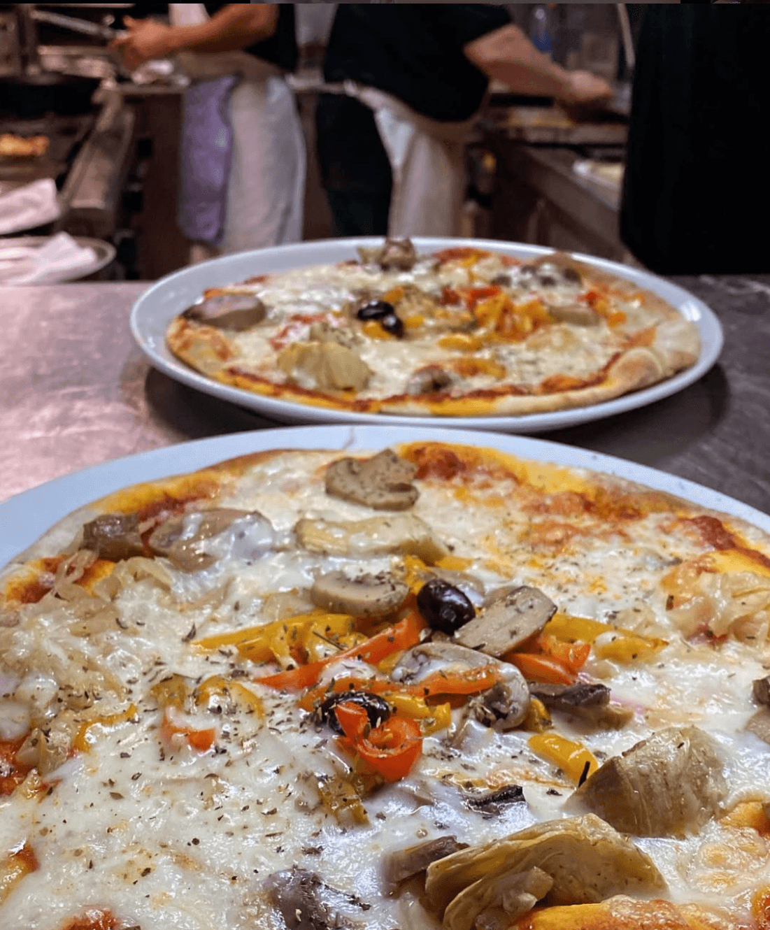 PIZZA vegetale en 