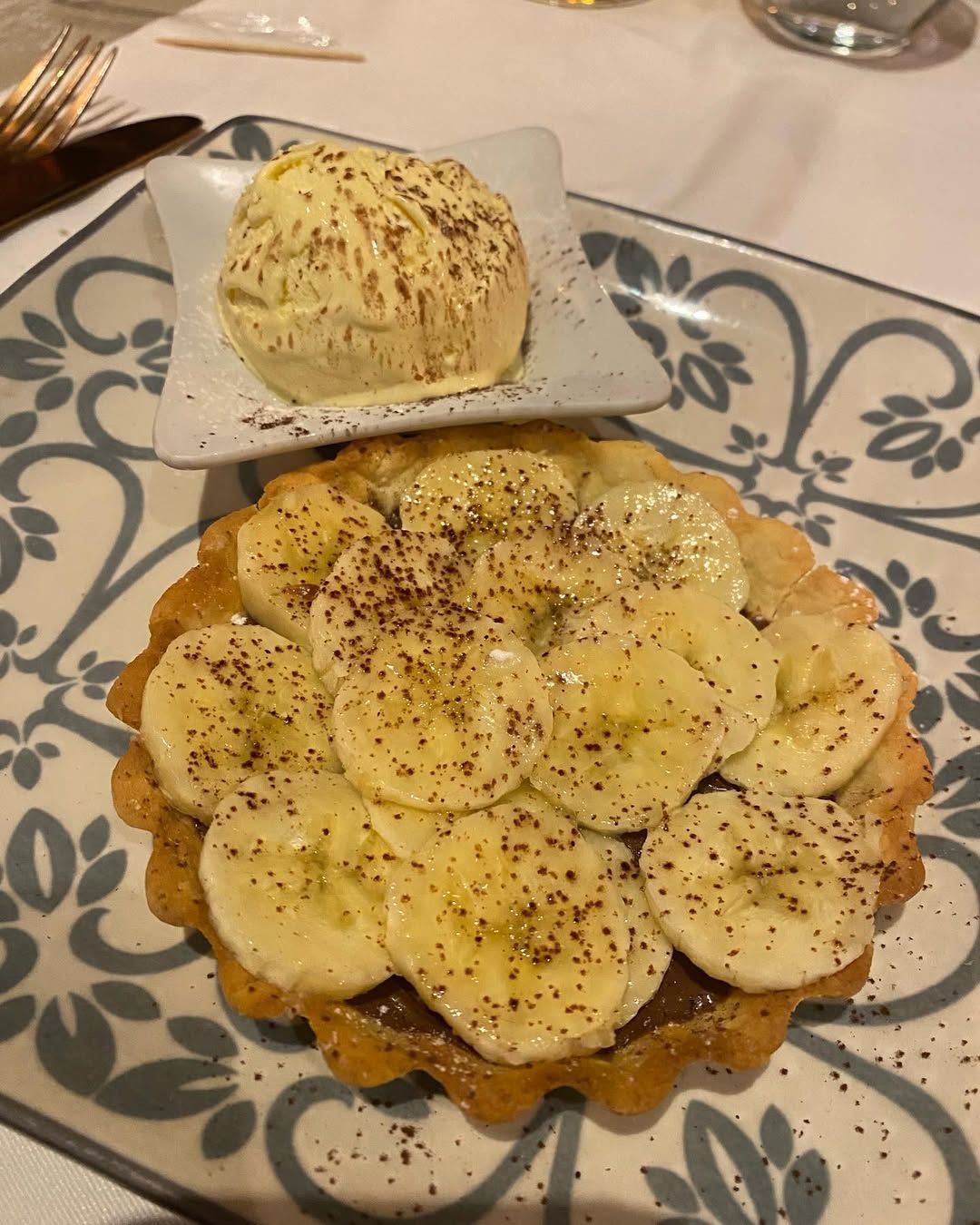 CROSTATINA NuTELLA & PLATANO en 