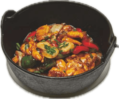 POLLO INFUSIONADO EN jengibre y ajitos de las pedroneras en 