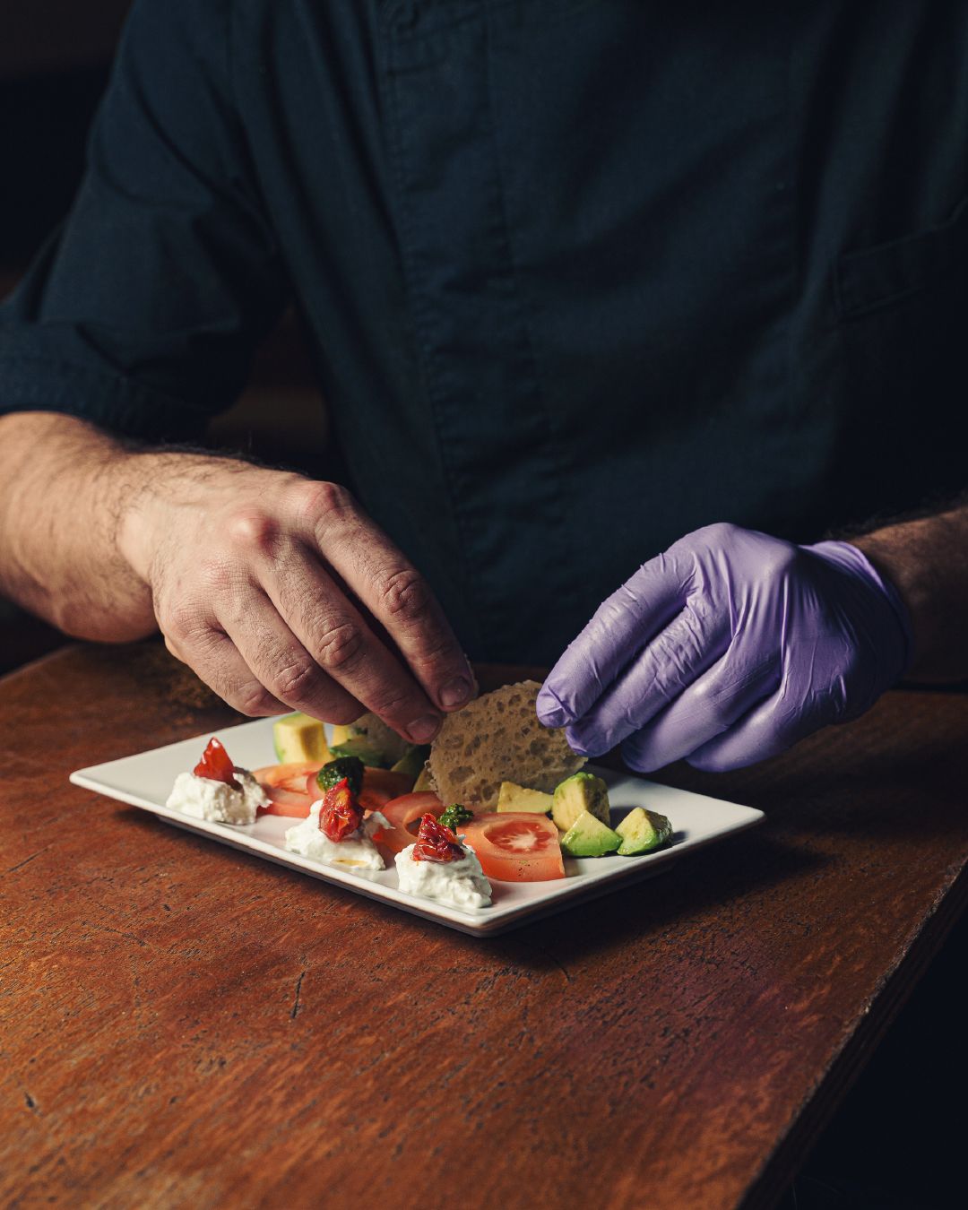 Ensalada de la casa en Barcelona