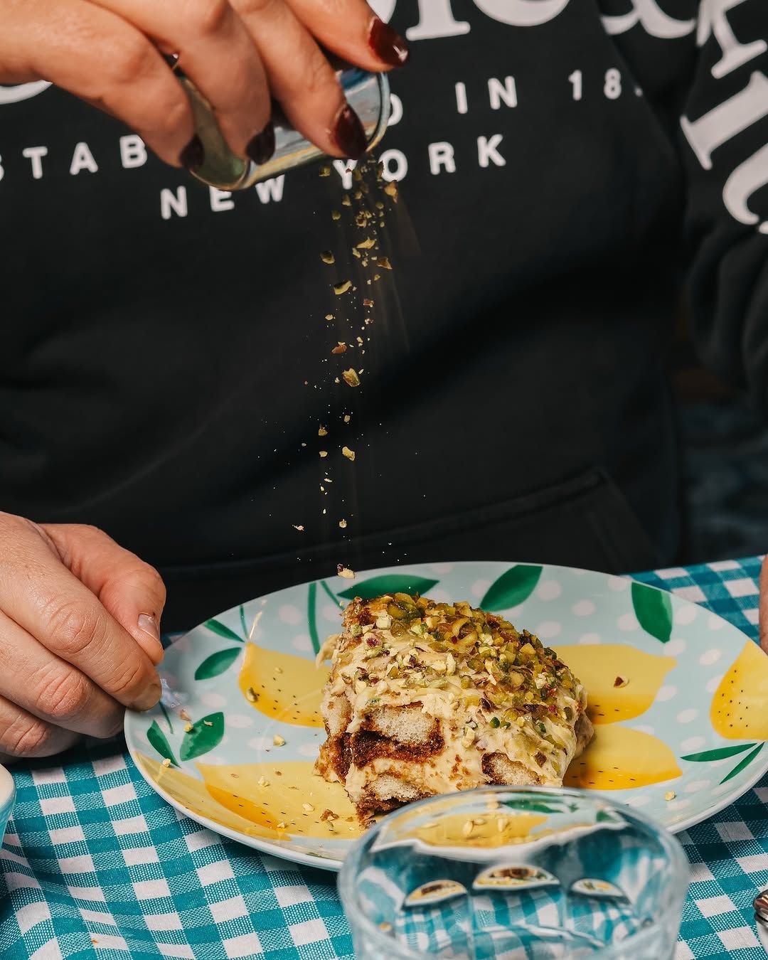 tiramisù de pistacho en 