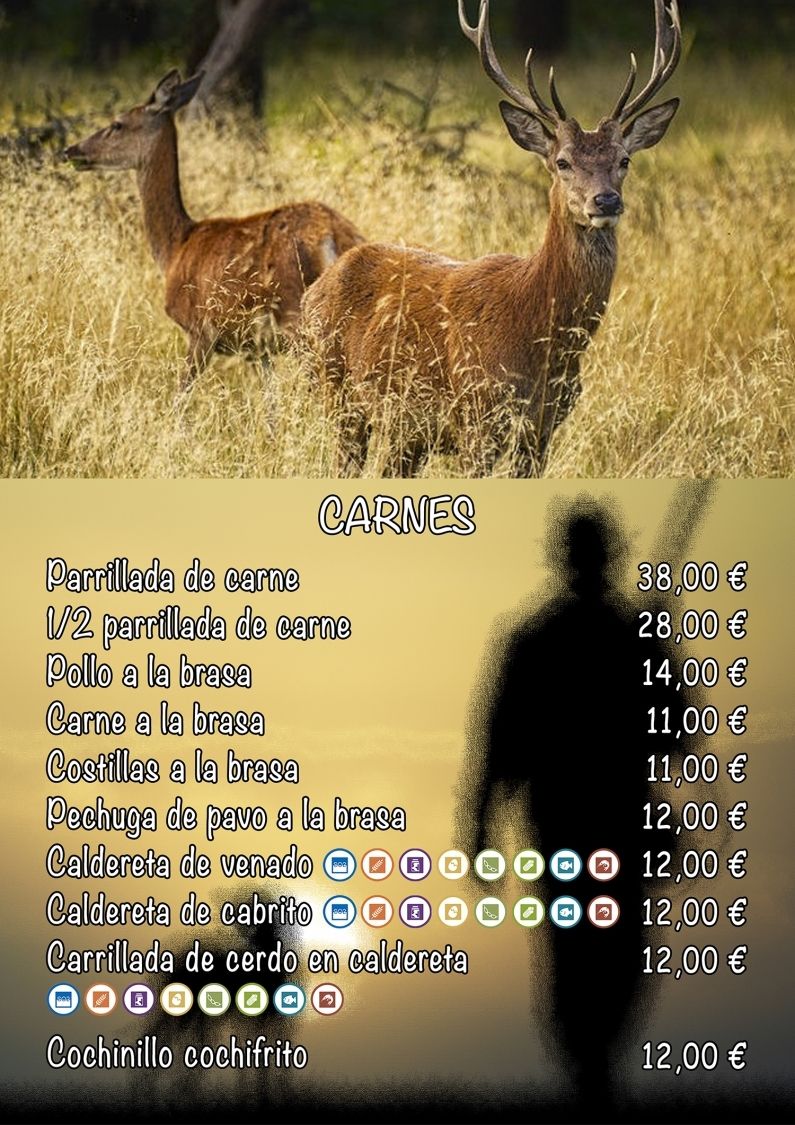 Carta deRestaurante Agustín Badajoz