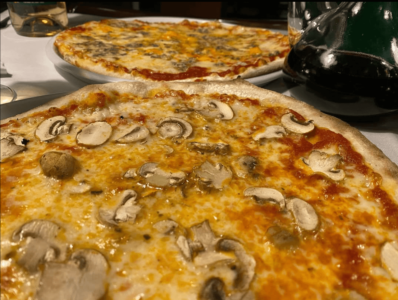 PIZZA champioÑones en 
