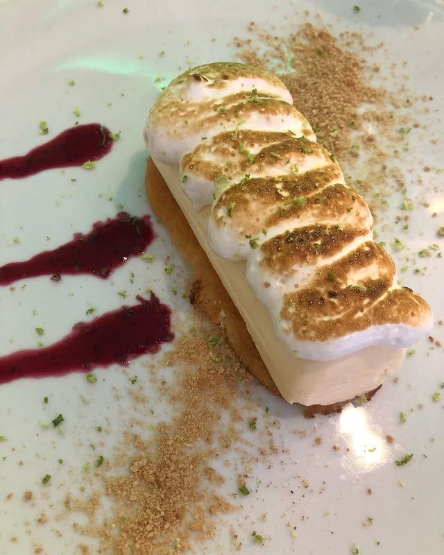 Tarta de limón y merengue en 